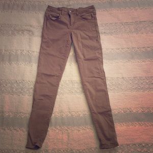 American eagle khaki jegging